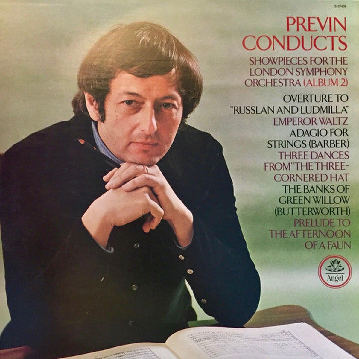 Andr Previn, London Symphony Orchestra - Previn Conducts: Showpieces for the London Symphony Orchestra (Album 2) (LP, Album, Quad) (Very Good Plus (VG+))