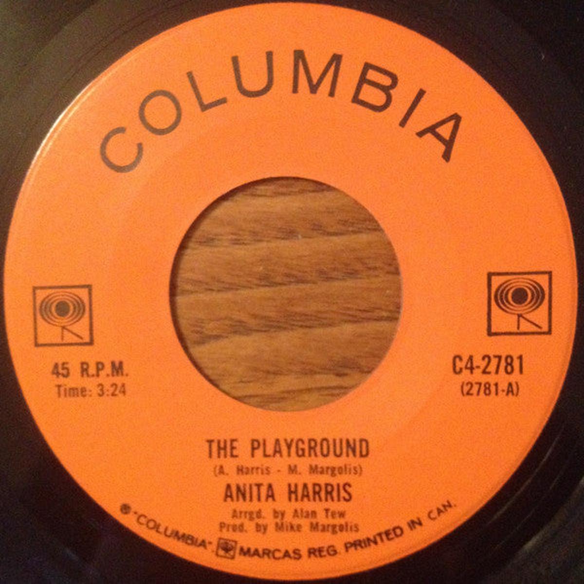 Anita Harris - The Playground / B-A-D For Me (7", Single) (Very Good Plus (VG+))