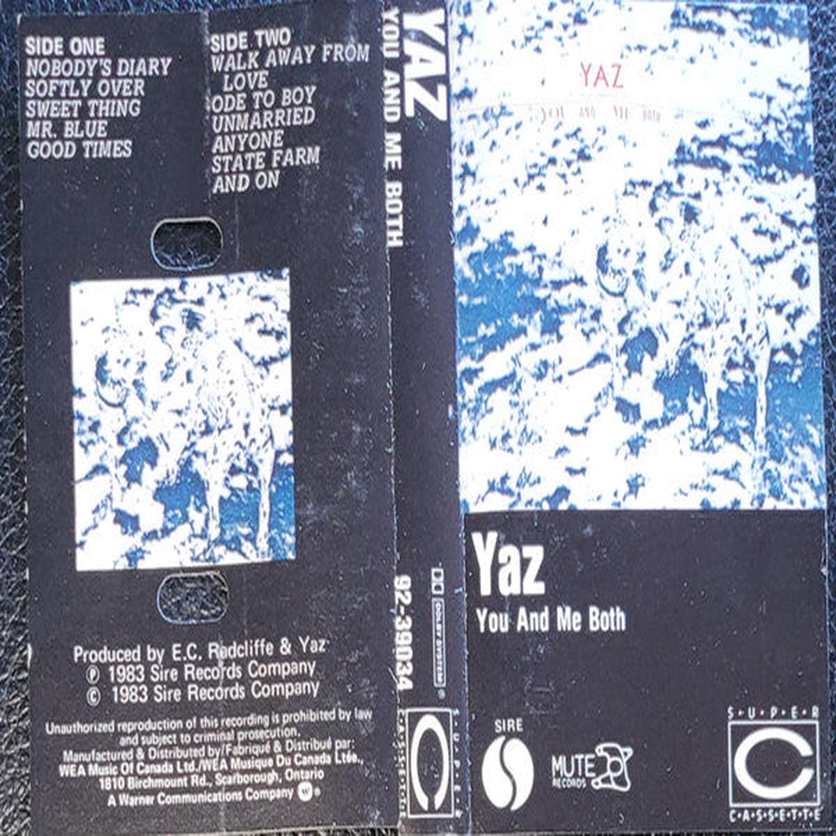 Yazoo - You And Me Both (Cass, Album) (Very Good Plus (VG+))
