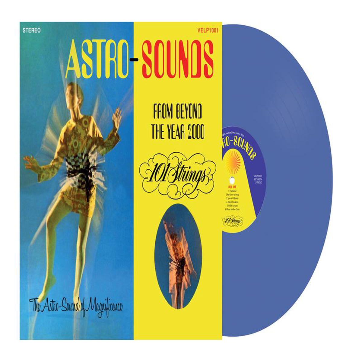 101 STRINGS 8211 Astro-Sounds From Beyond The Year 2000 8211 1 LP 8211 Blue Vinyl RSD 2024