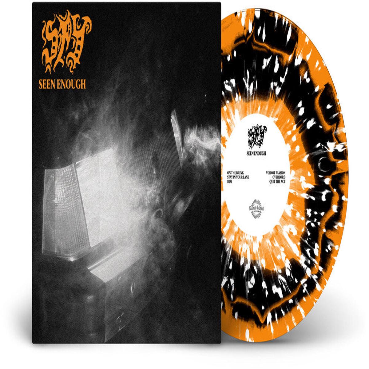 Spy- Seen Enough (Blk) [Colored Vinyl] (Org) (Wht) (Spla) (PREORDER)