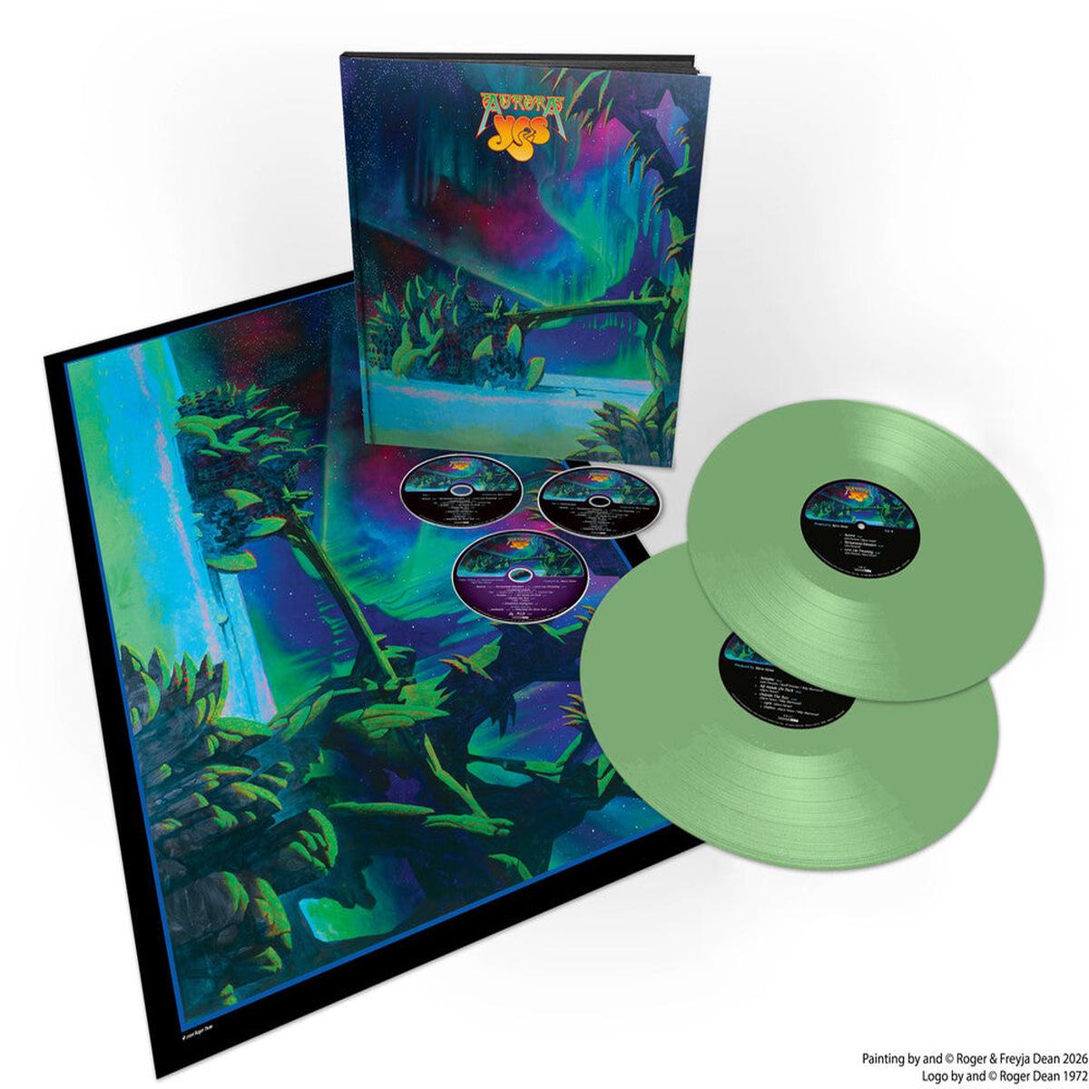 Yes- Aurora [Deluxe Light Green Vinyl with 2CD and Blu-Ray Artbook] (PREORDER)