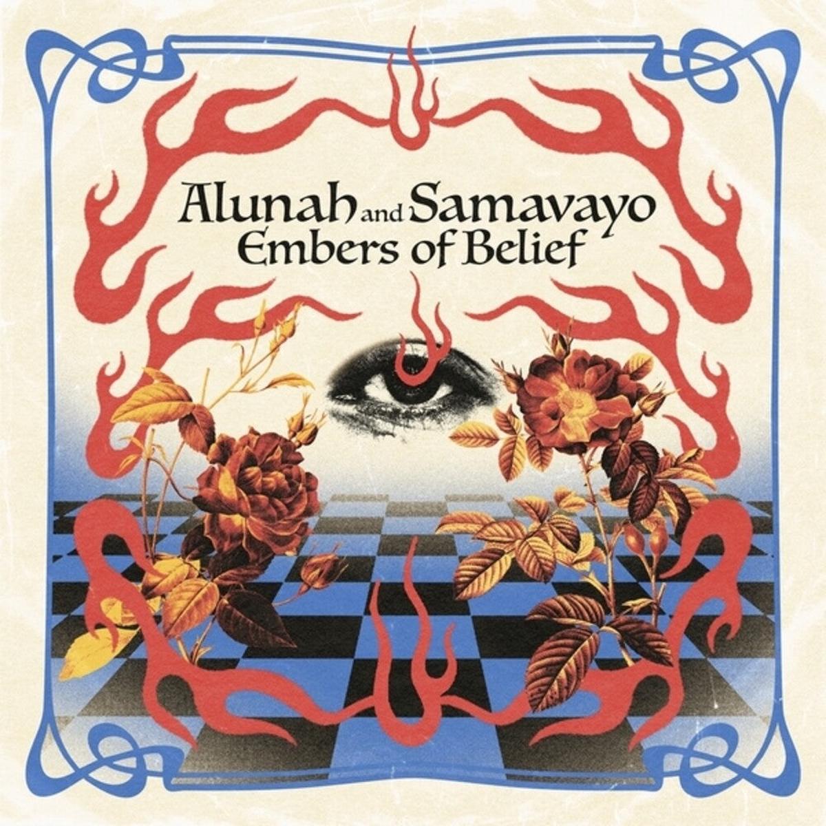 Alunah & Samavayo- Embers of Belief (splatter Vinyl) (PREORDER)