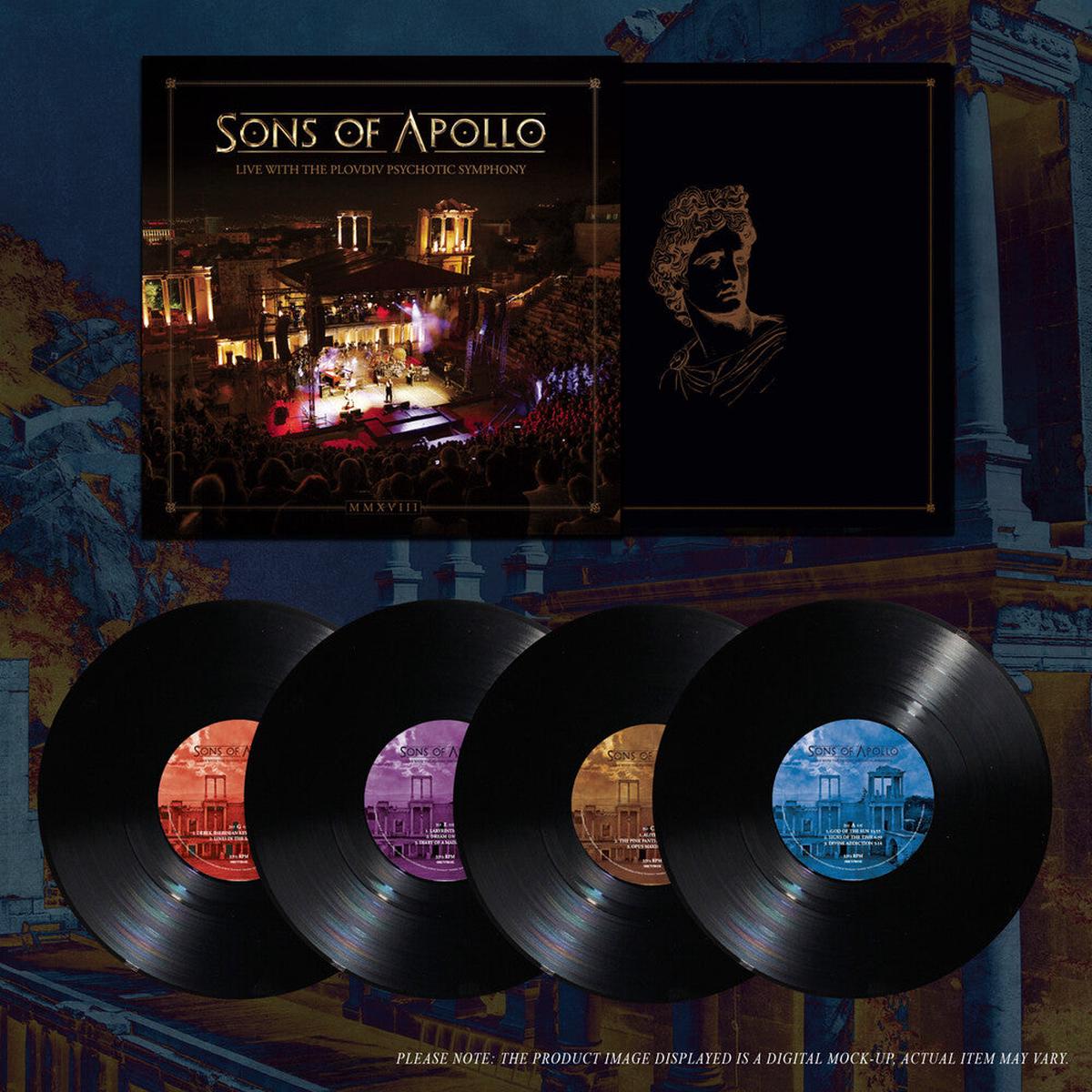 Sons Of Apollo- Live With The Plovdiv Psychotic Symphony (Box) (PREORDER)
